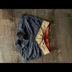 COLUMBIA waterproof NAVY SHORTS